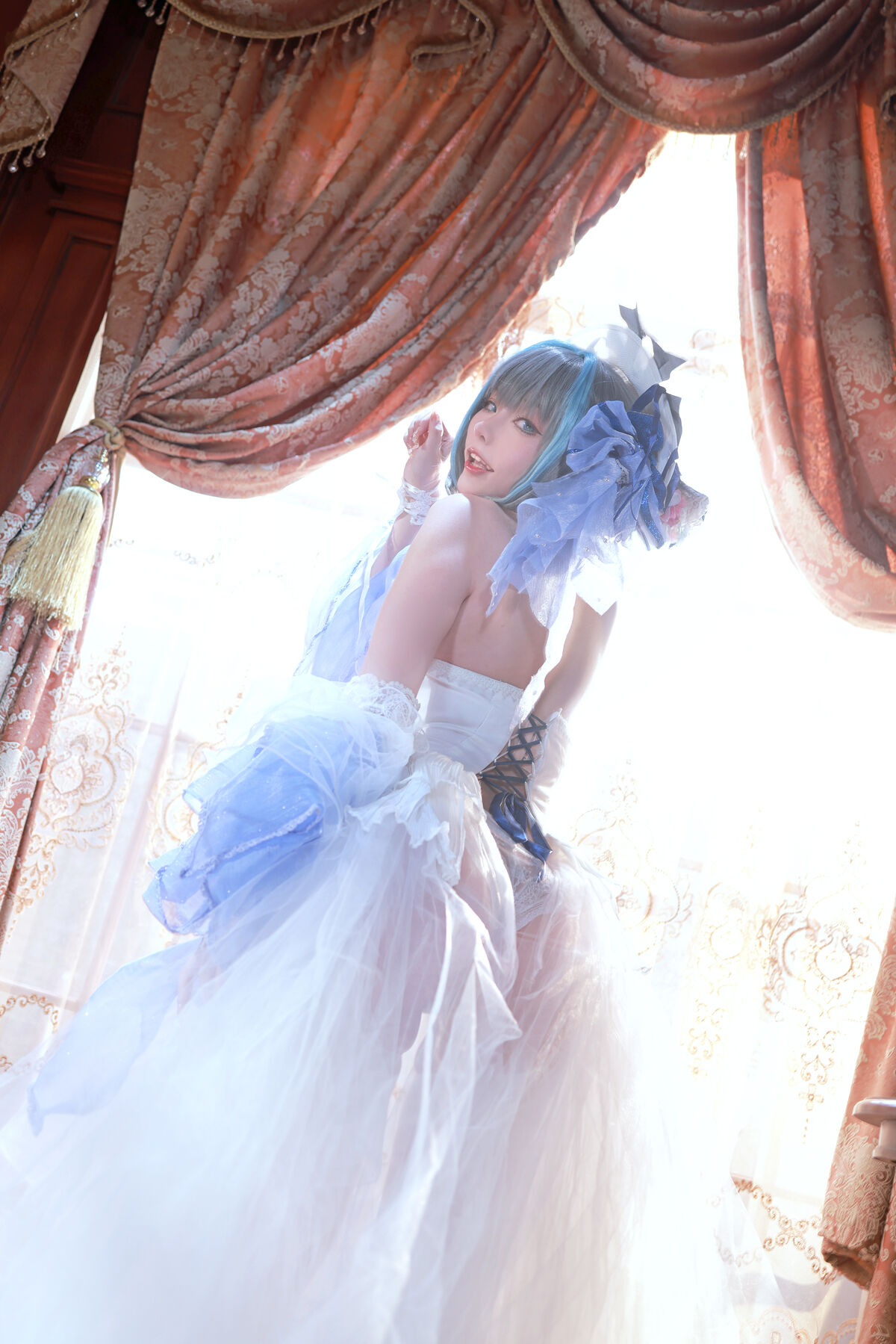 Coser@起司块wii – 柴郡礼服 (76P – 4V)