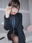 Coser@白银81 自撮り4(黑丝情趣)