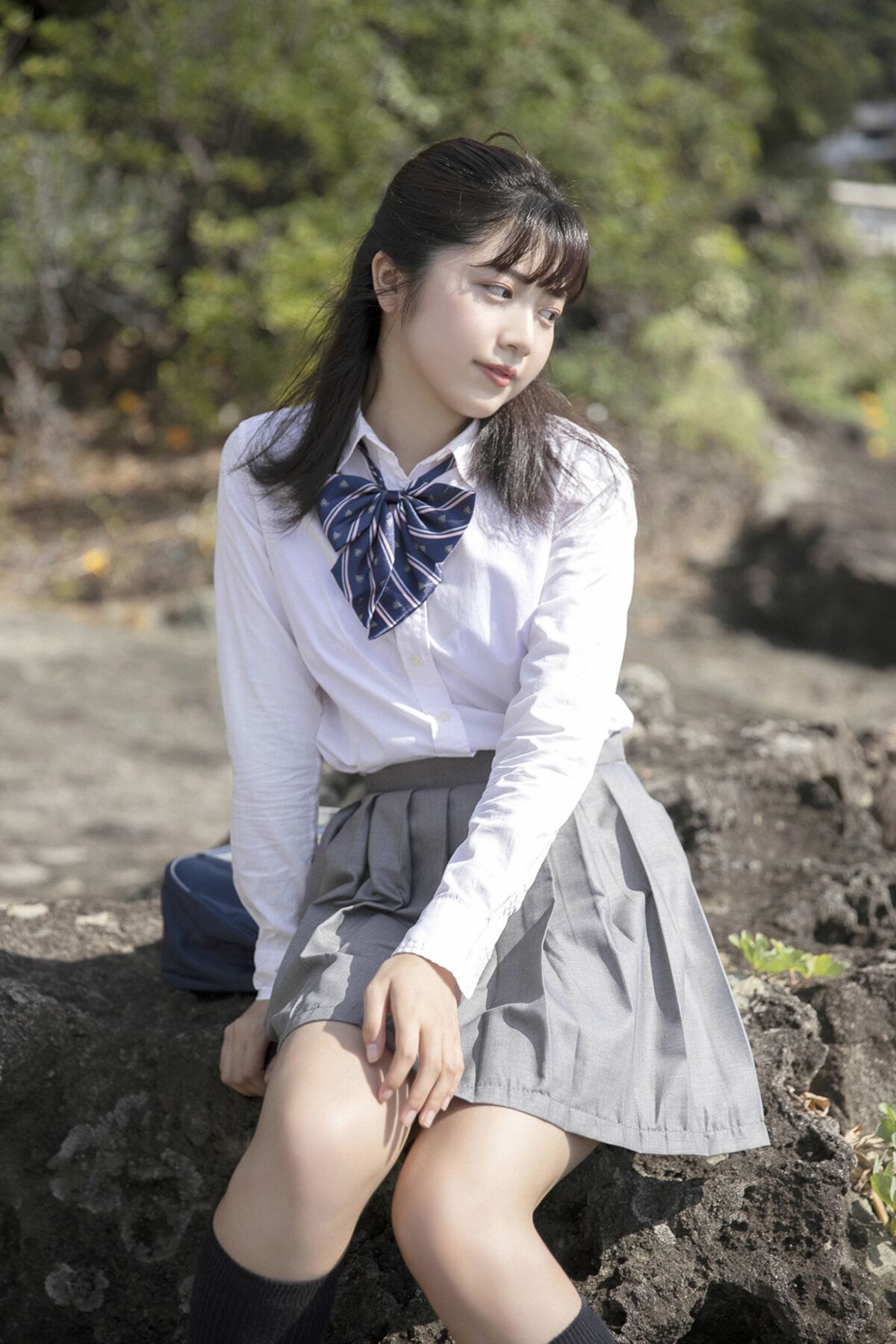 YS Web 2021-02-24 Vol.908 Rio Yoshida 吉田莉桜 – 可憐 清楚 黒髪美少女18歳 Part1