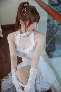 Coser@Kano Nozomi (鹿野希) – 白礼服