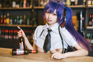 Coser@慕慕Momo – 小惡魔的魅惑之吻-魔太郎