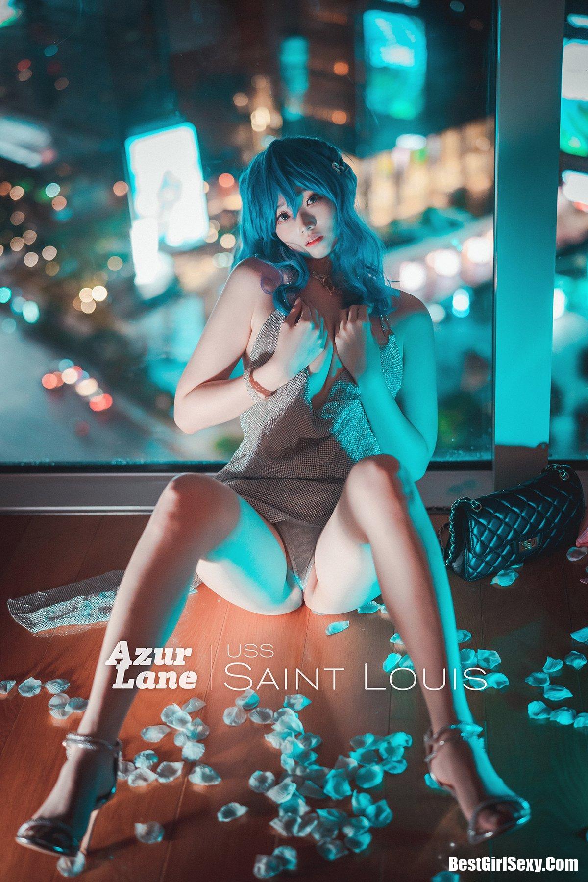 DJAWA 밤비 Azur Lane USS Saint Louis (Azur Lane)
