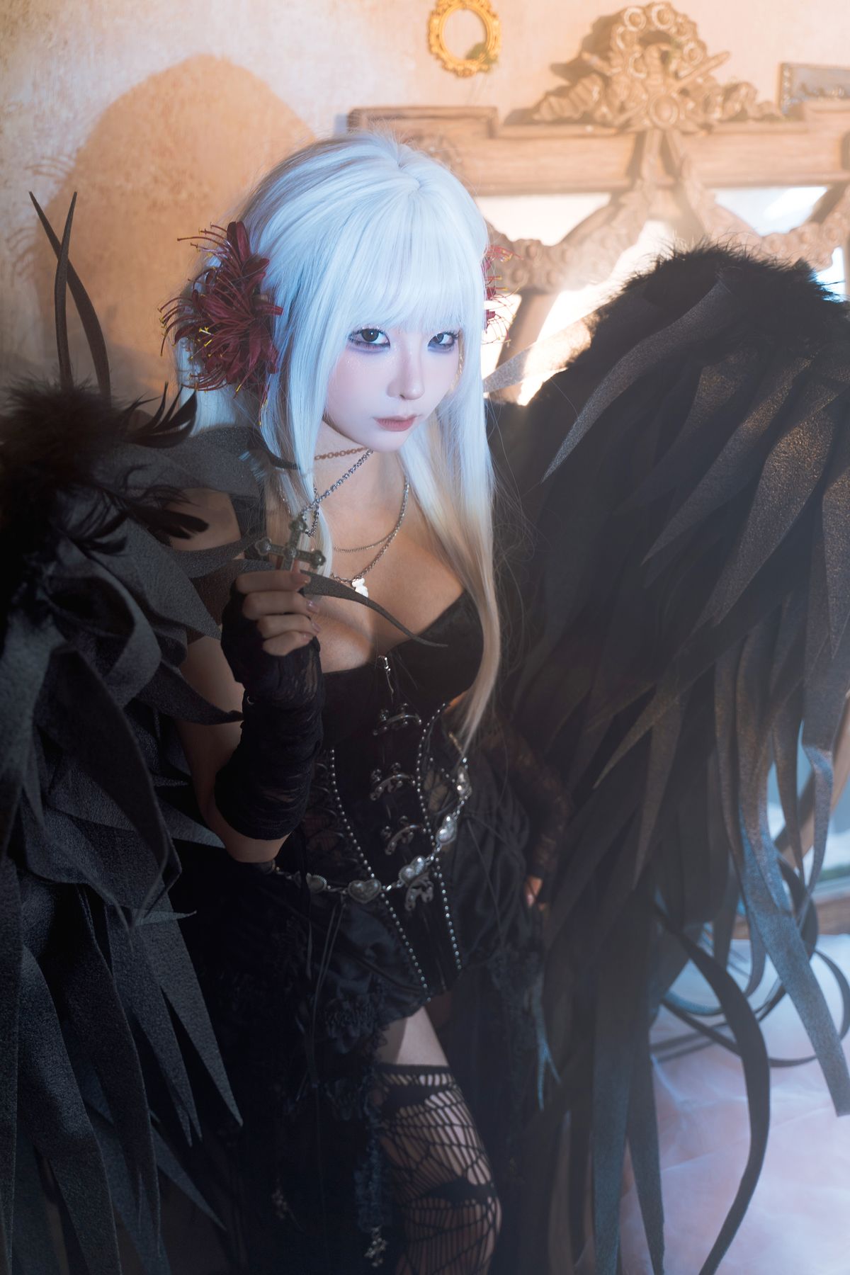 Coser@蠢沫沫 chunmomo – 黑天鹅 (85P)