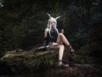 Coser@麻花麻花酱 闪灵泳装