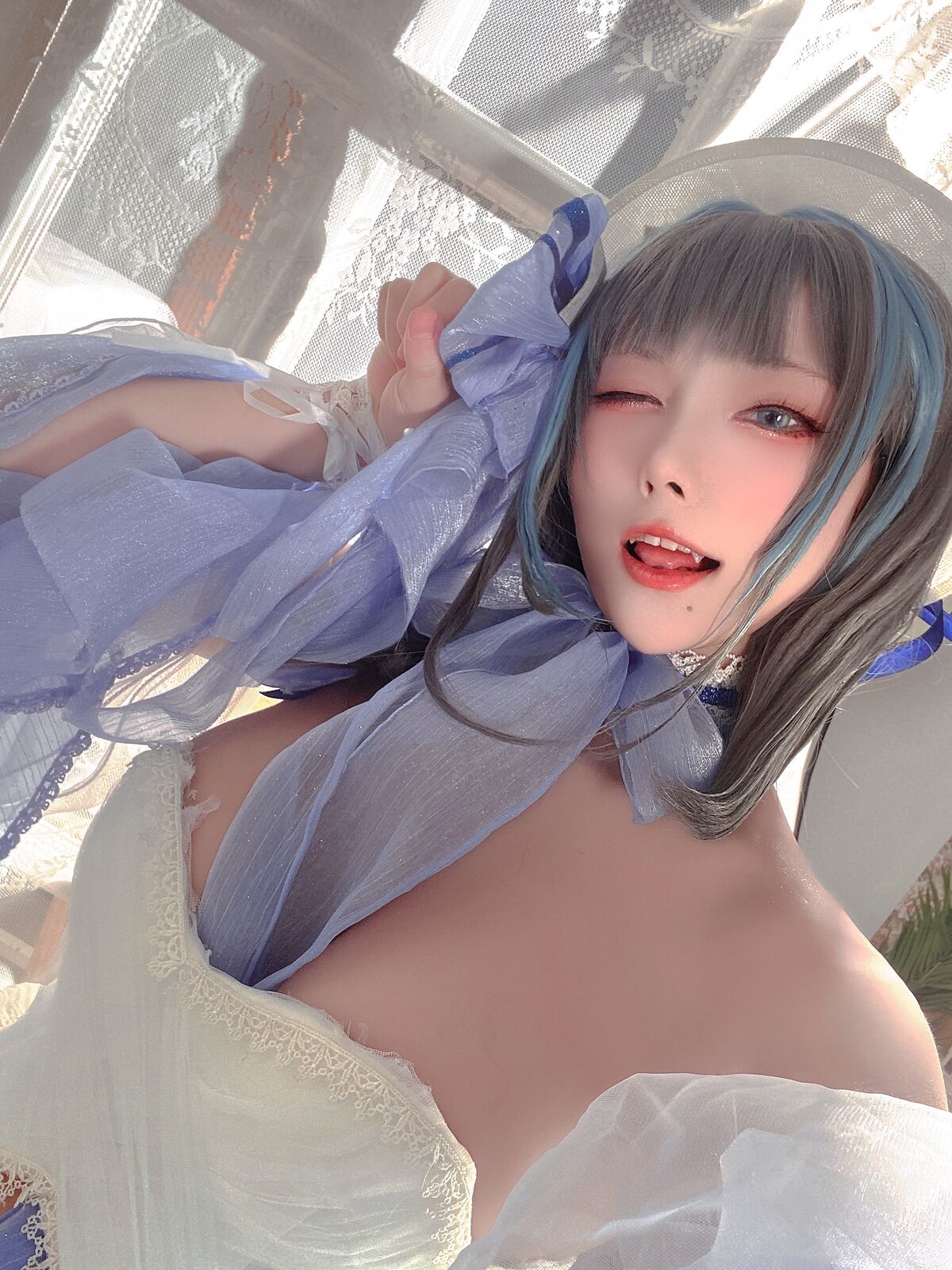 Coser@起司块wii – 柴郡礼服 (76P – 4V)