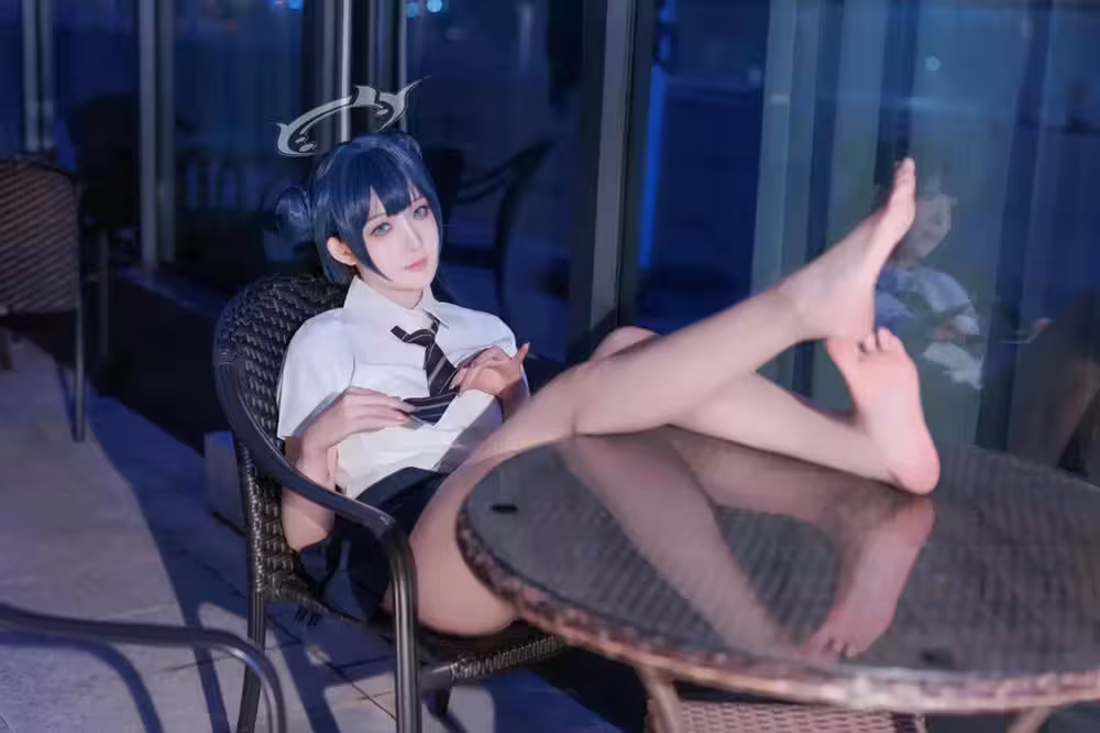 封疆疆v – 蔚藍檔案 龍華妃咲 JK