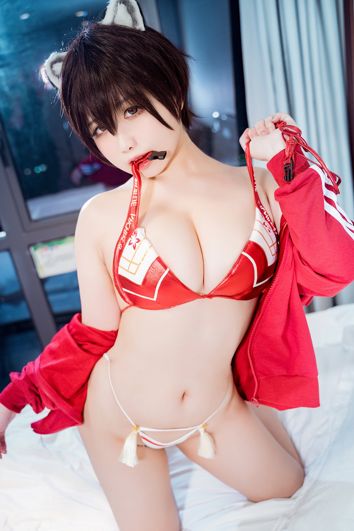 Coser@贞子蜜桃 – 碧蓝档案 春日椿