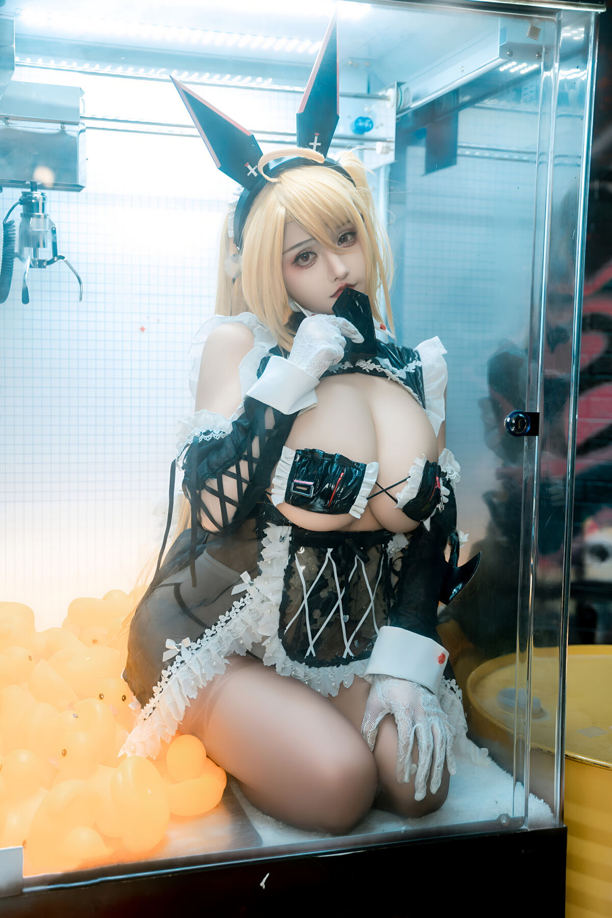 Coser@虎牙古阿扎 – 交错战线 咎瓦尤斯女仆 (60P)