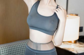 Coser@抖娘-利世 灰色瑜伽服 Part1