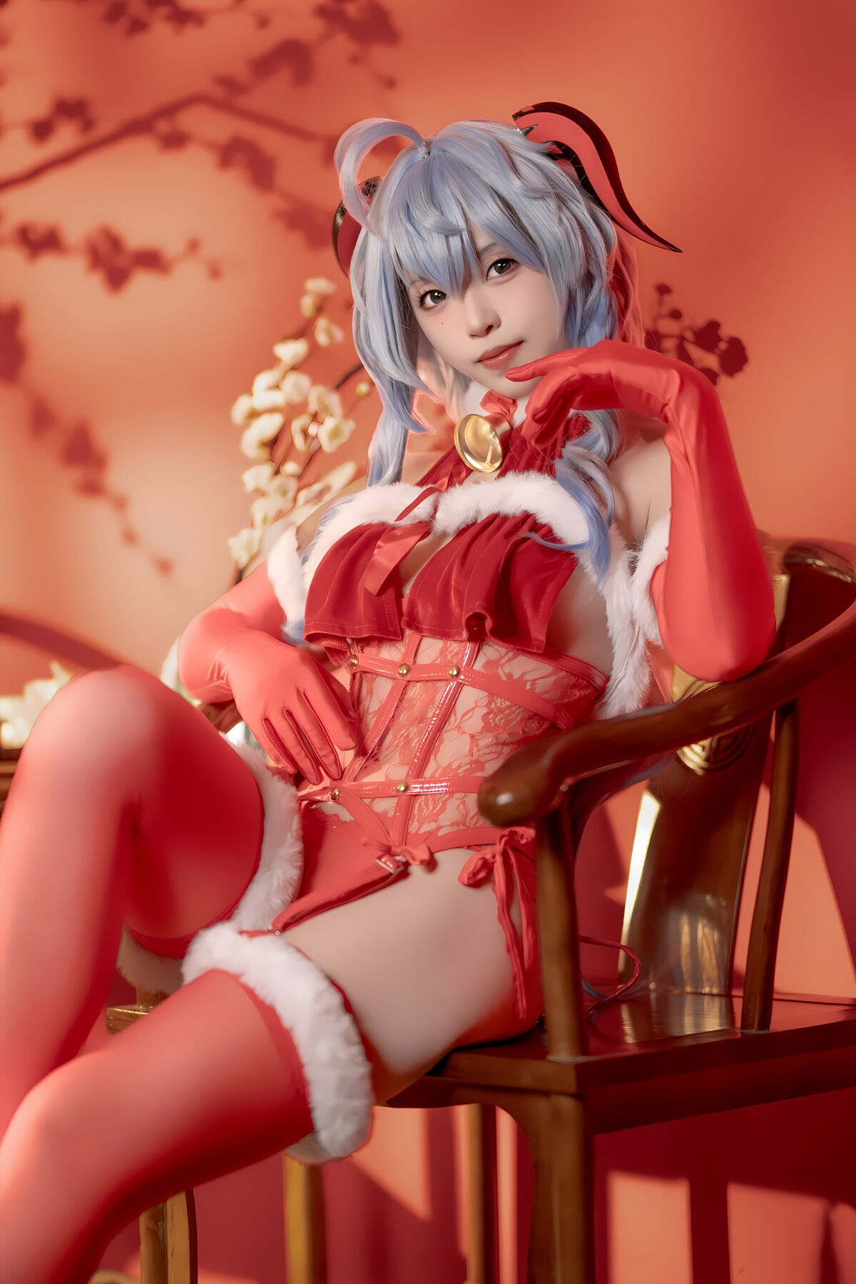 Coser@Bangni邦尼 – 甘雨新春 Part02 (45P)