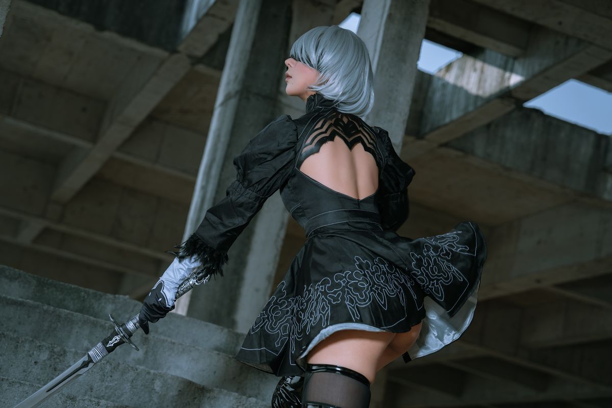 Coser@云溪溪 Yunx1x1 And 奶桃 – 2B本 YoRHa No.2 Type B 下 Part3 (66P)