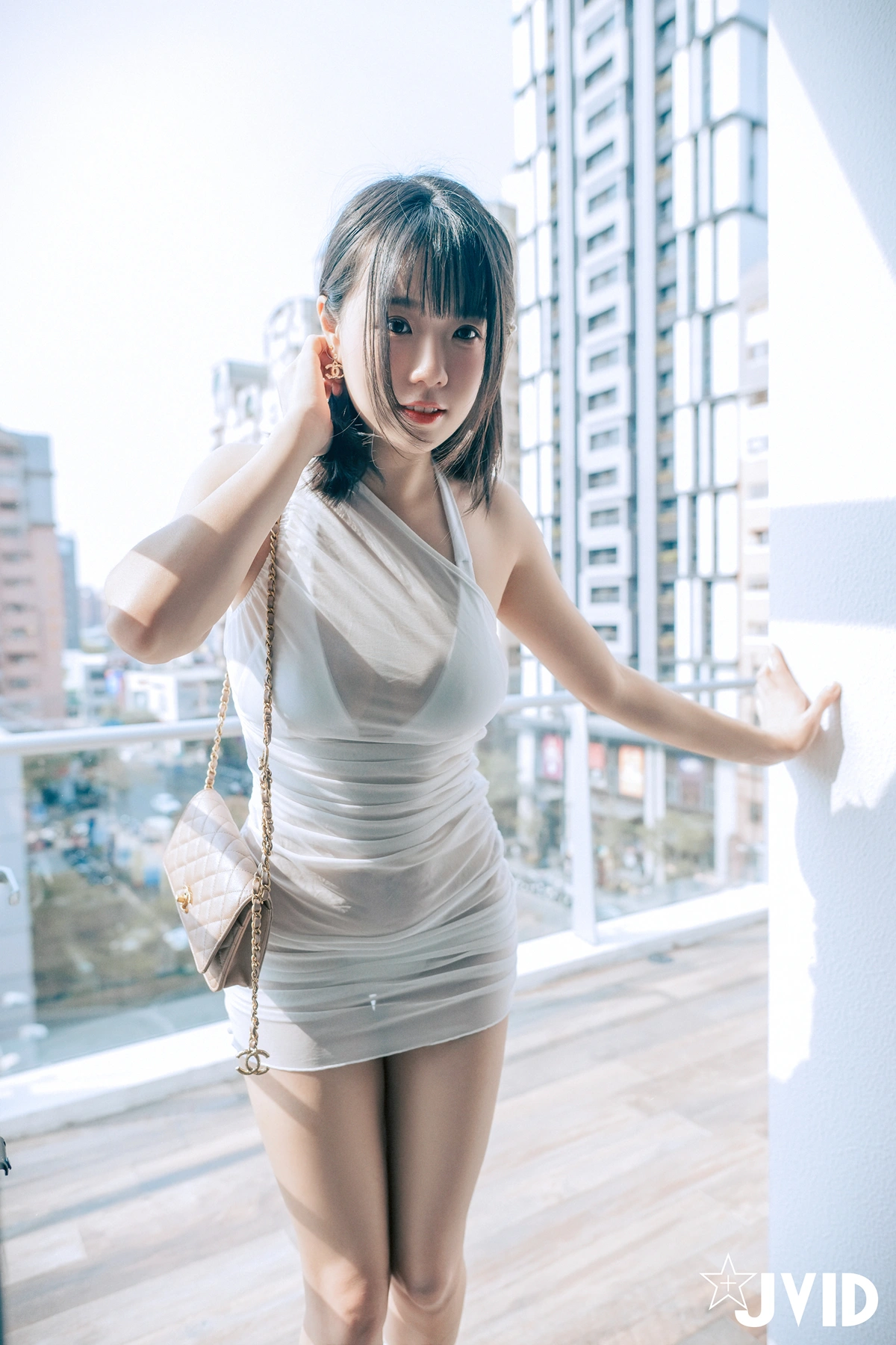 JVID Angela寶7 – 豪乳情婦の不倫旅行－寶七