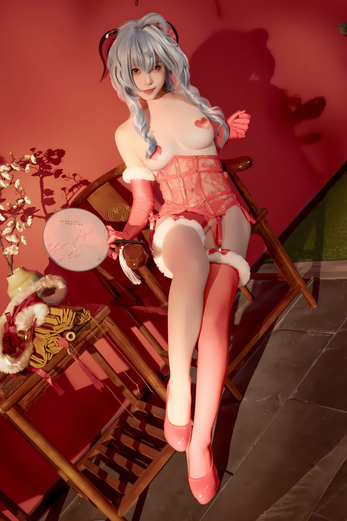 Coser@Bangni邦尼 – 甘雨新春 Part02 (45P)