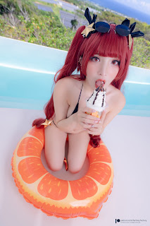 [Fantasy Factory] 小丁 – Cosplay 写真 – 檀香山泳衣