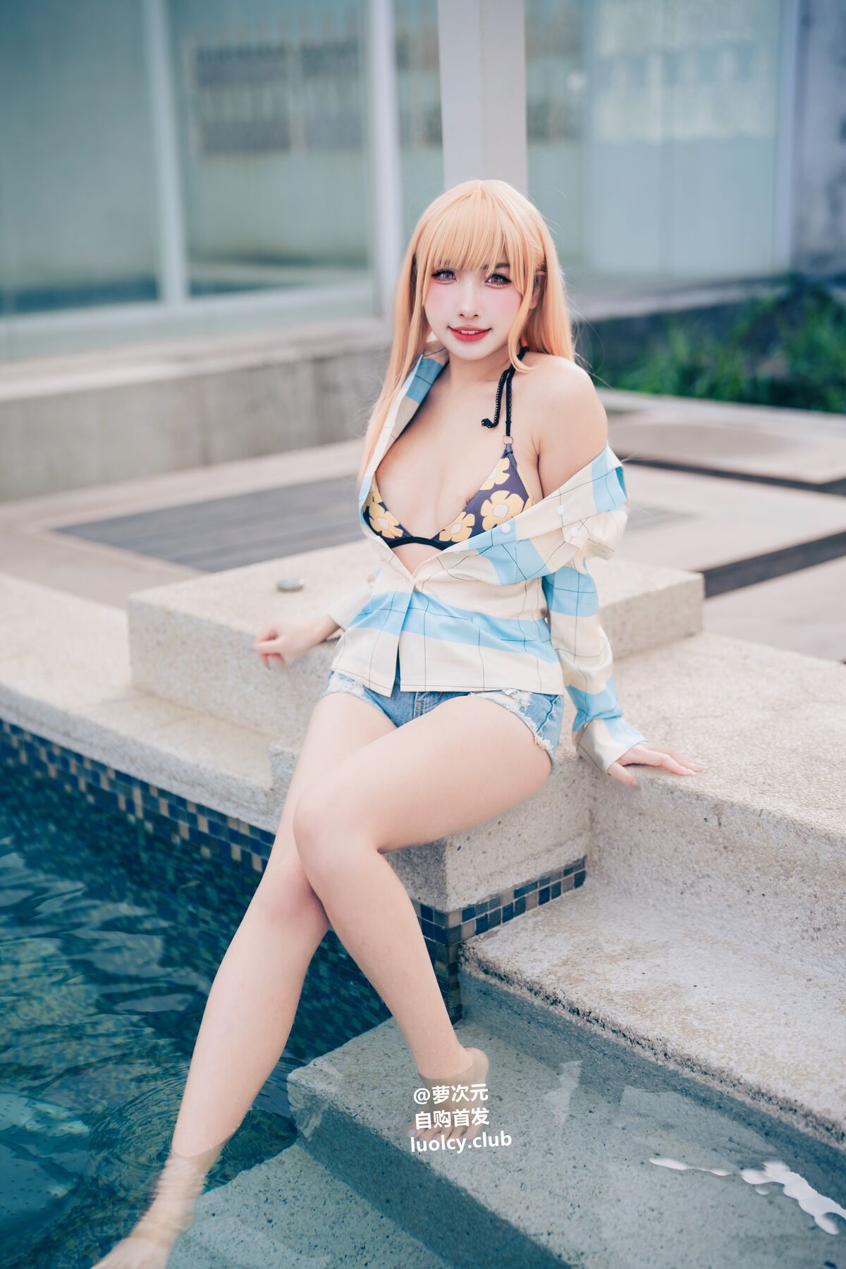 Coser@慕慕Momo – Marin 海夢 – Ver.泳裝 (62P – 3V)