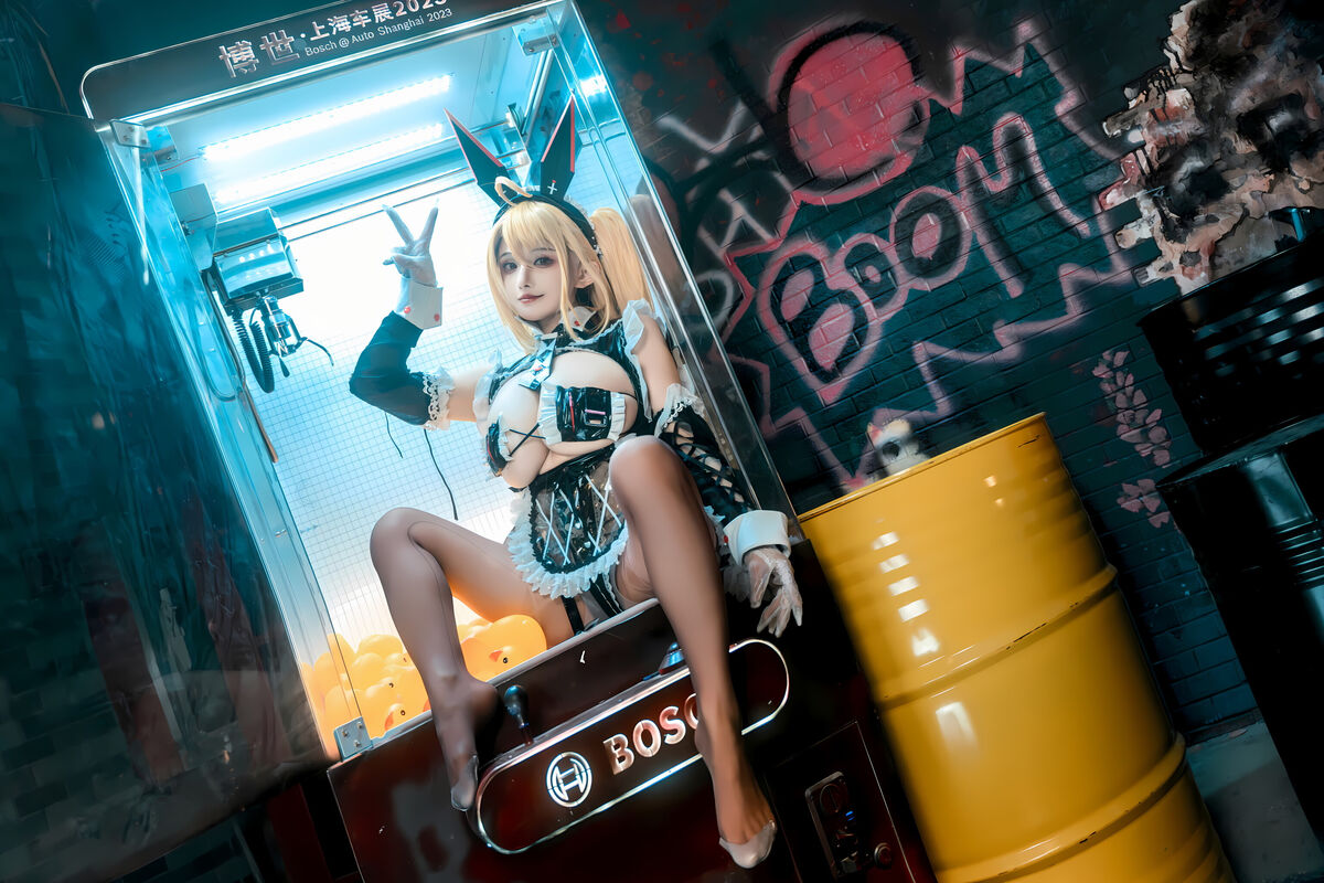 Coser@虎牙古阿扎 – 交错战线 咎瓦尤斯女仆 (60P)