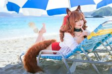 [賢兒sherry]明日方舟安潔莉娜—泳裝cosアンジェリーナ18p