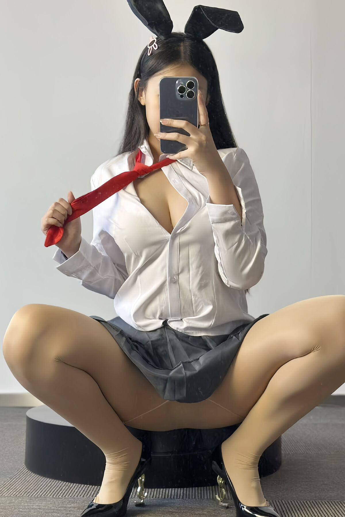 Mei Shao Nu Baby 美邵女Baby – 兔女郎学姐性感肉丝 (41P)