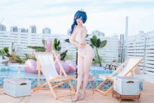 Coser@rioko凉凉子 – 圣姨泳装