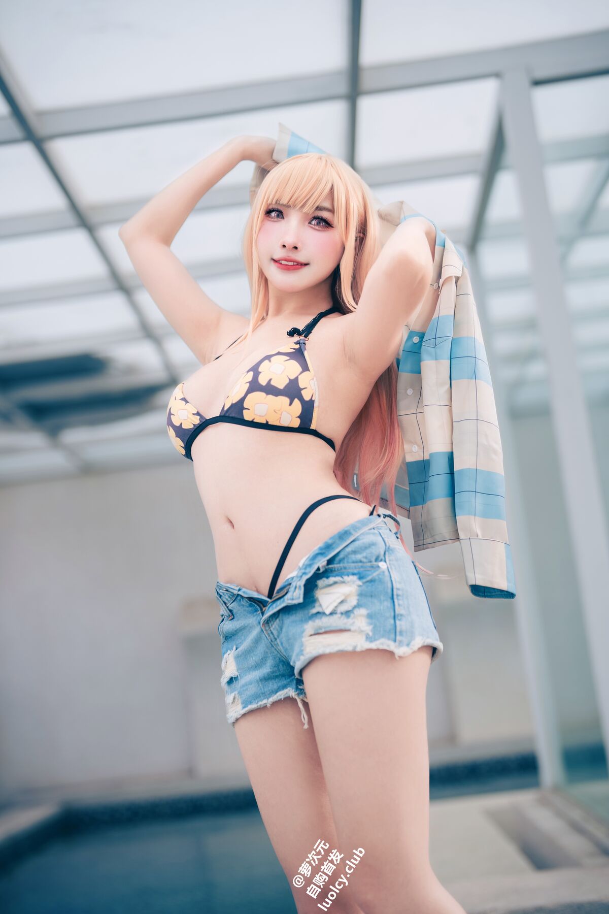 Coser@慕慕Momo – Marin 海夢 – Ver.泳裝 (62P – 3V)