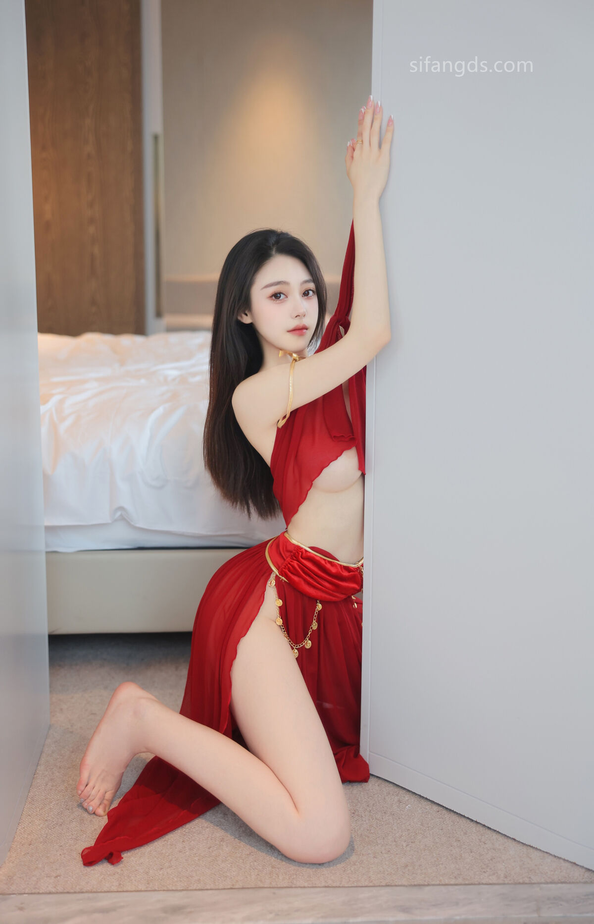 XR Uncensored Qing Miao 清妙 – R18 秀人网模特 红色舞裙 S Part02 (47P)