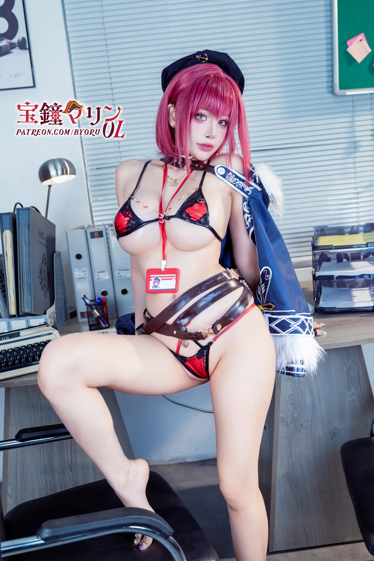 Cosplay 日本性感小妹Byoru – Marine OL