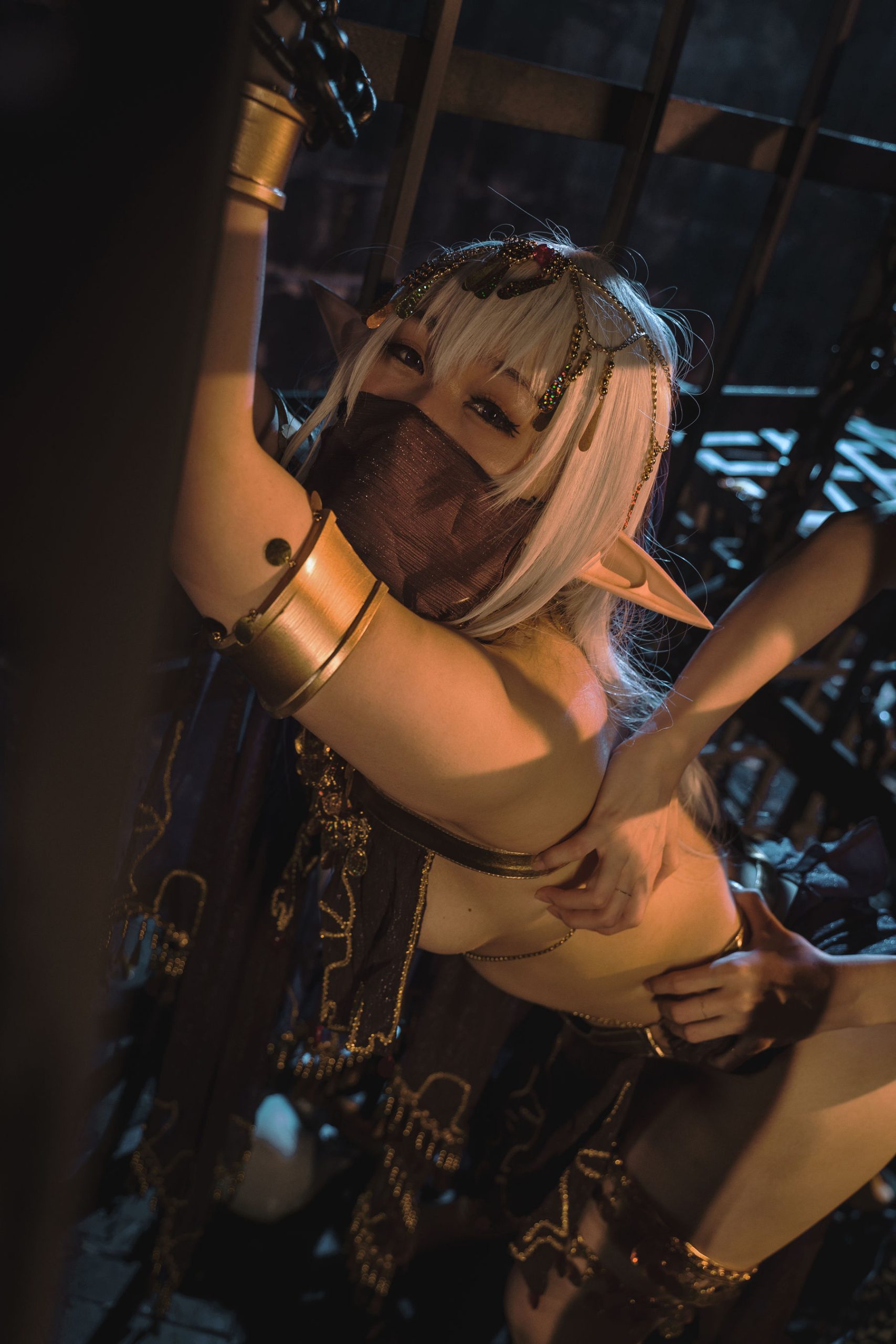 性感Coser 三刀刀Miido - 黑兽