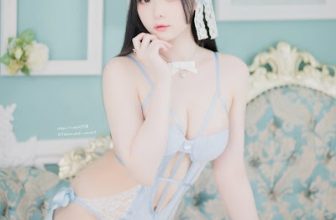 Coser@霜月shimo Blue Lingerie