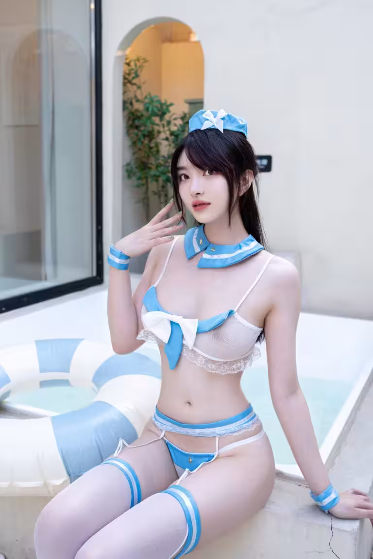 (XR Uncensored) 白露lulu – R18 秀人網模特 清涼一夏 (83P)