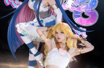 Coser@阿包也是兔娘 & 苏苏苏Sofia 吊带袜天使