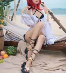 阿包也是兔娘 – 明日方舟 史尔特尔泳装[675MB-50photos]