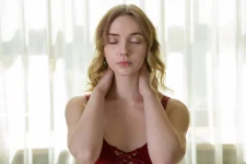 Oxana Chic in Nude Workout (120P)