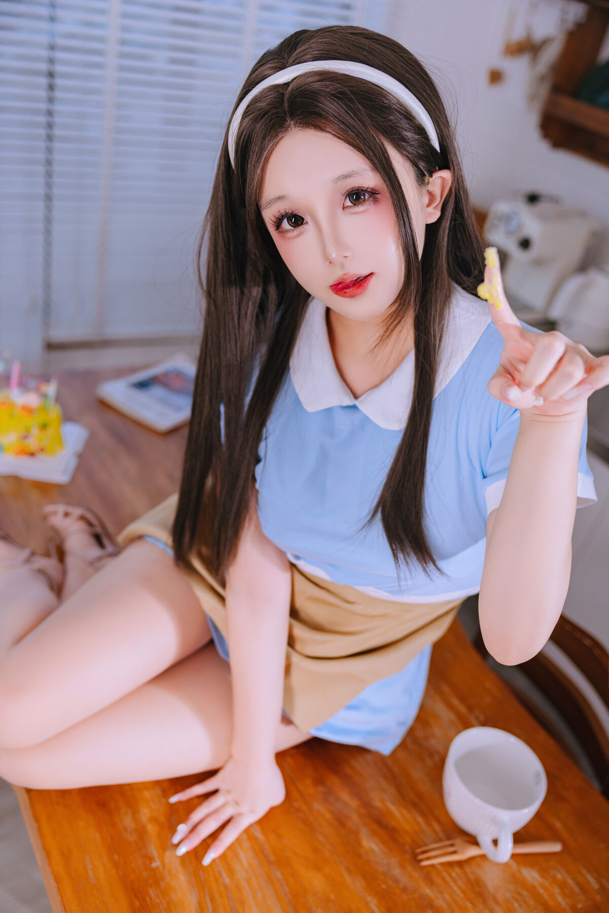 Coser@日奈娇 – 蛋糕售卖员 Part02 (58P)