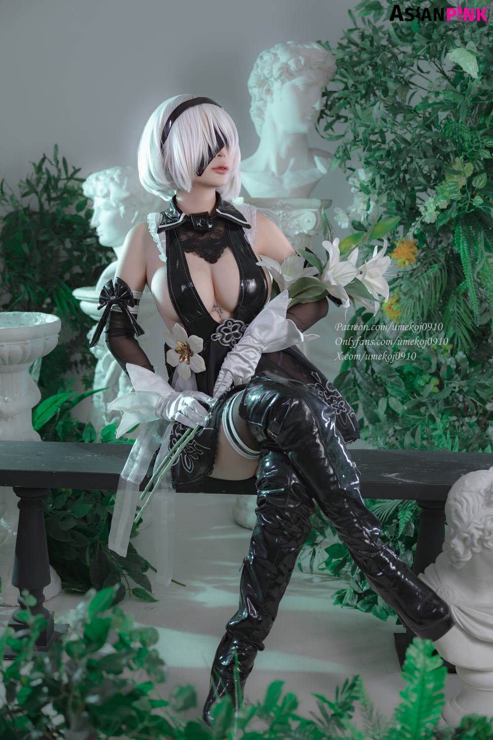 Umeko J cosplay Eve 2B Dress – Stellar Blade