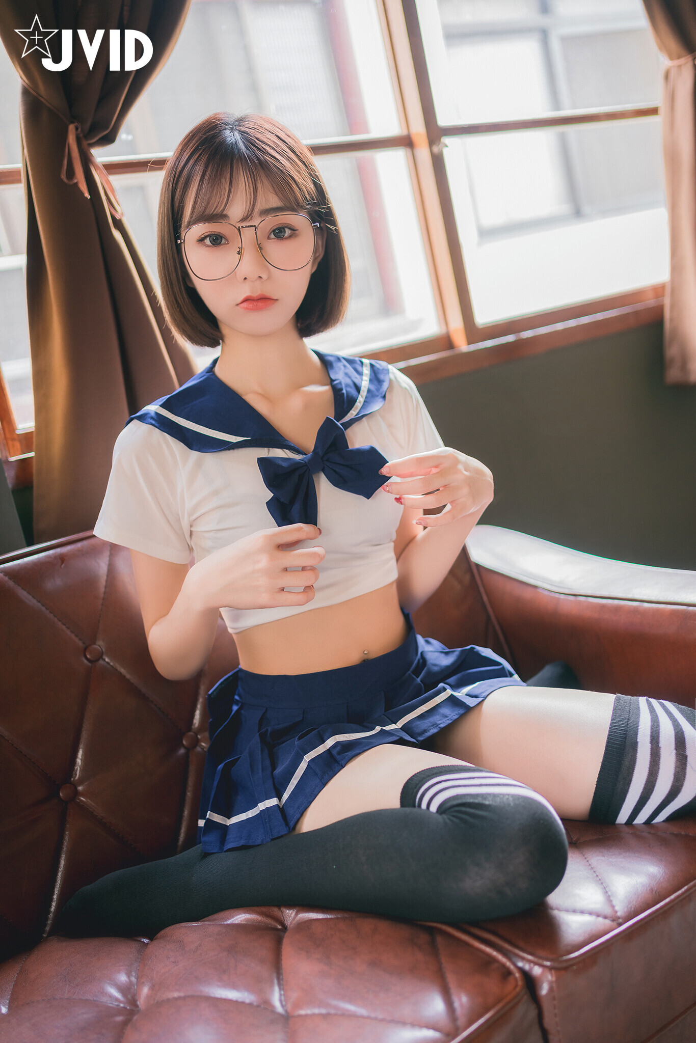 JVID 啾啾 性感高校生啾啾～濕身死庫水！ Set.01