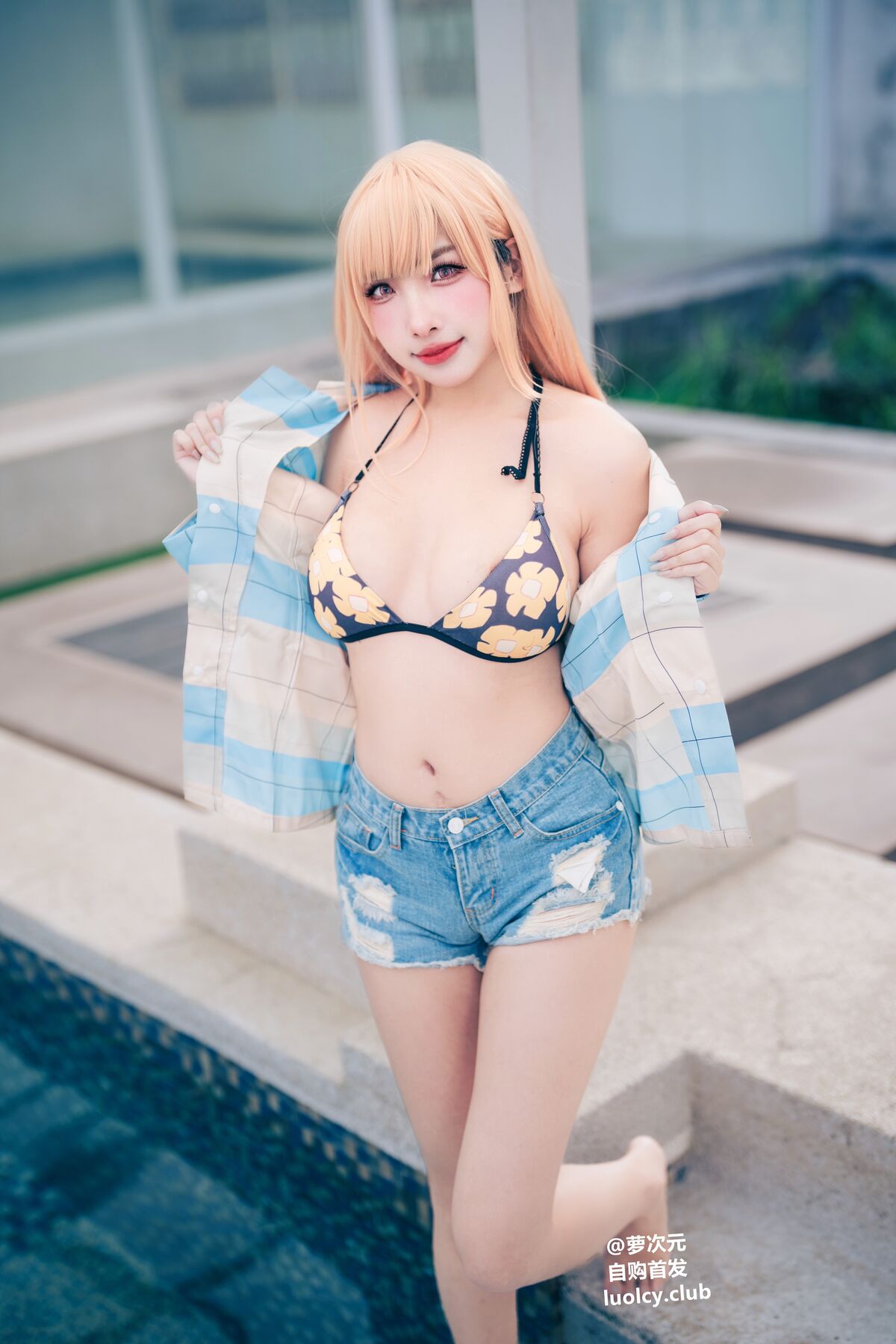 Coser@慕慕Momo – Marin 海夢 – Ver.泳裝 (62P – 3V)