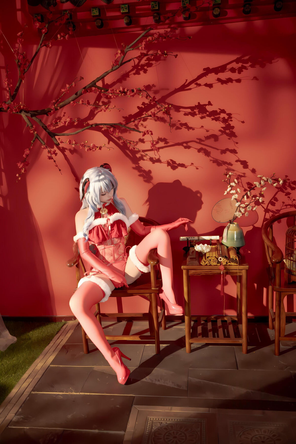 Coser@Bangni邦尼 – 甘雨新春 Part02 (45P)