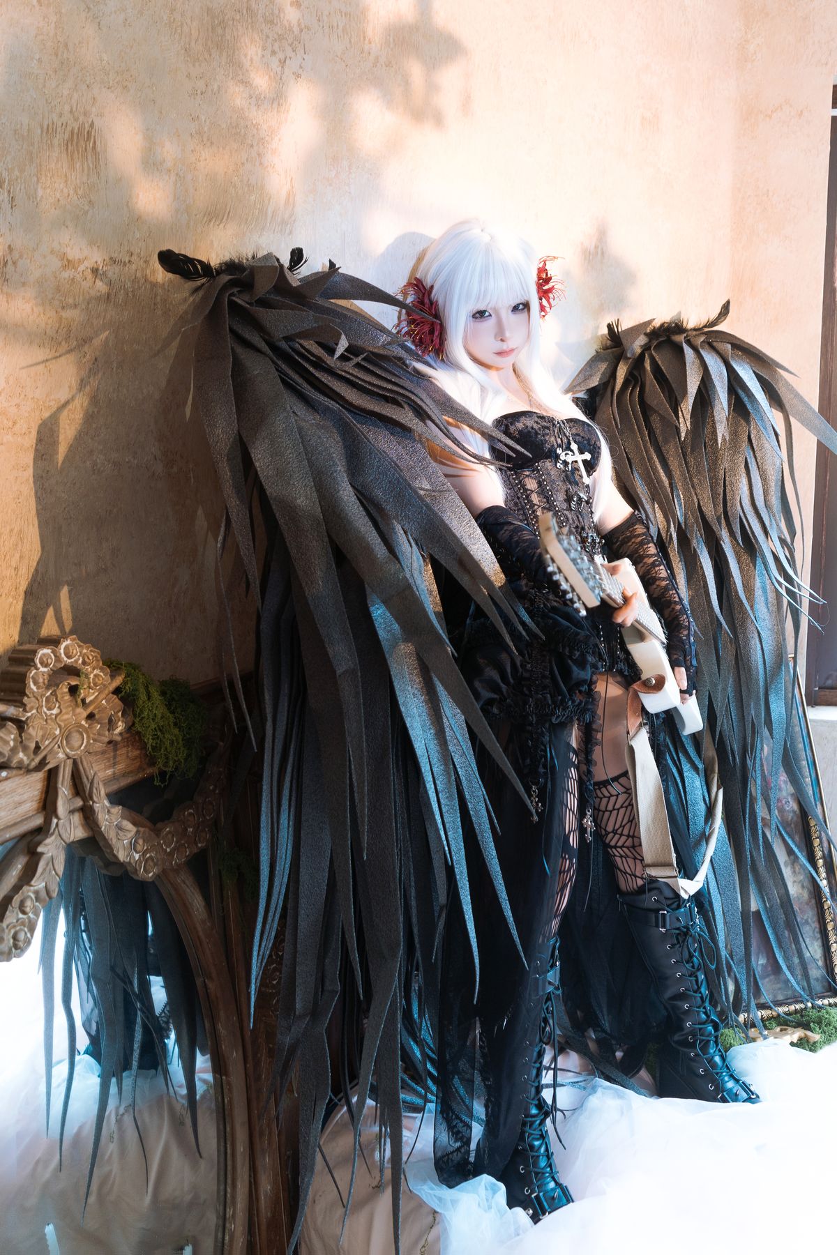 Coser@蠢沫沫 chunmomo – 黑天鹅 (85P)