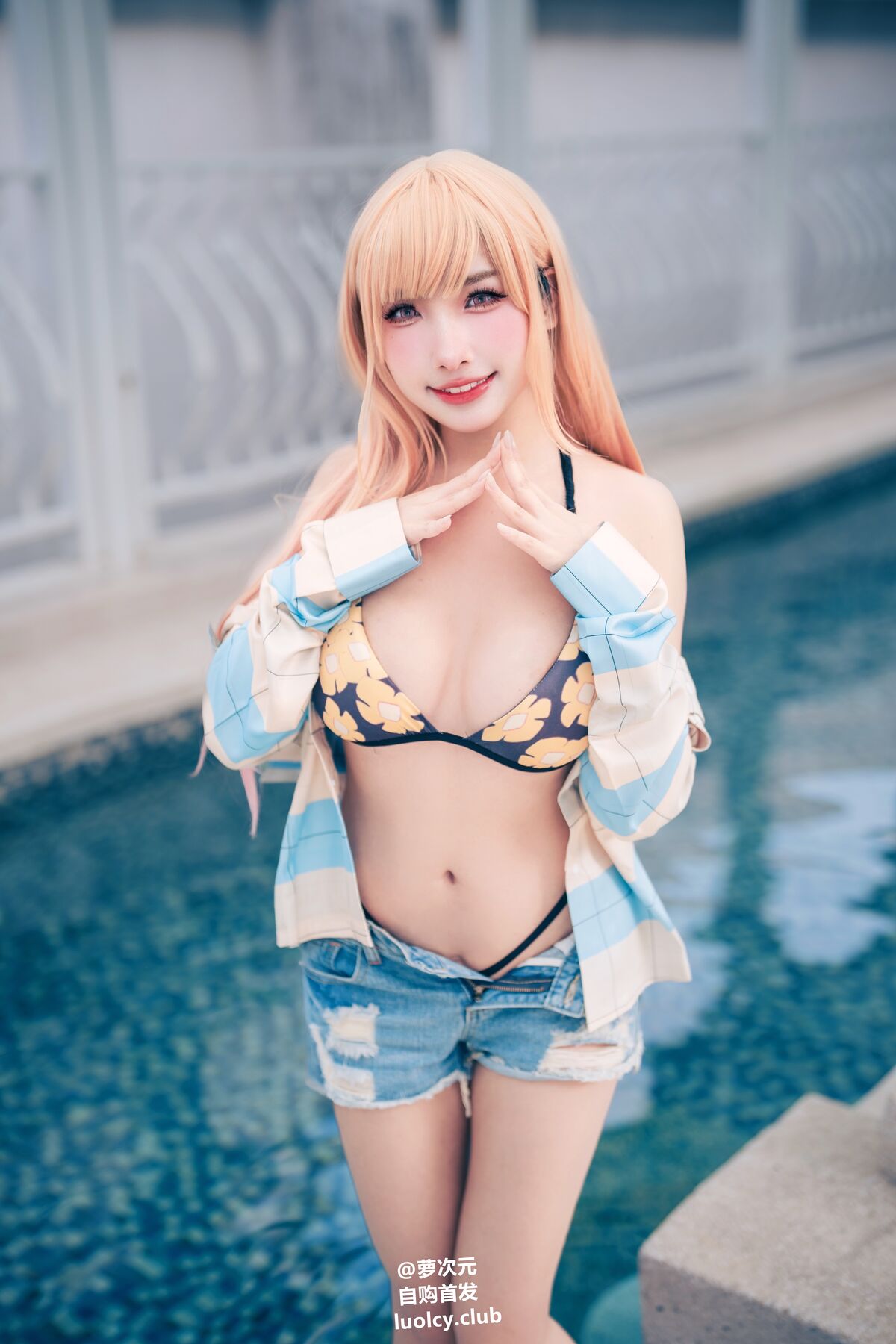 Coser@慕慕Momo – Marin 海夢 – Ver.泳裝 (62P – 3V)