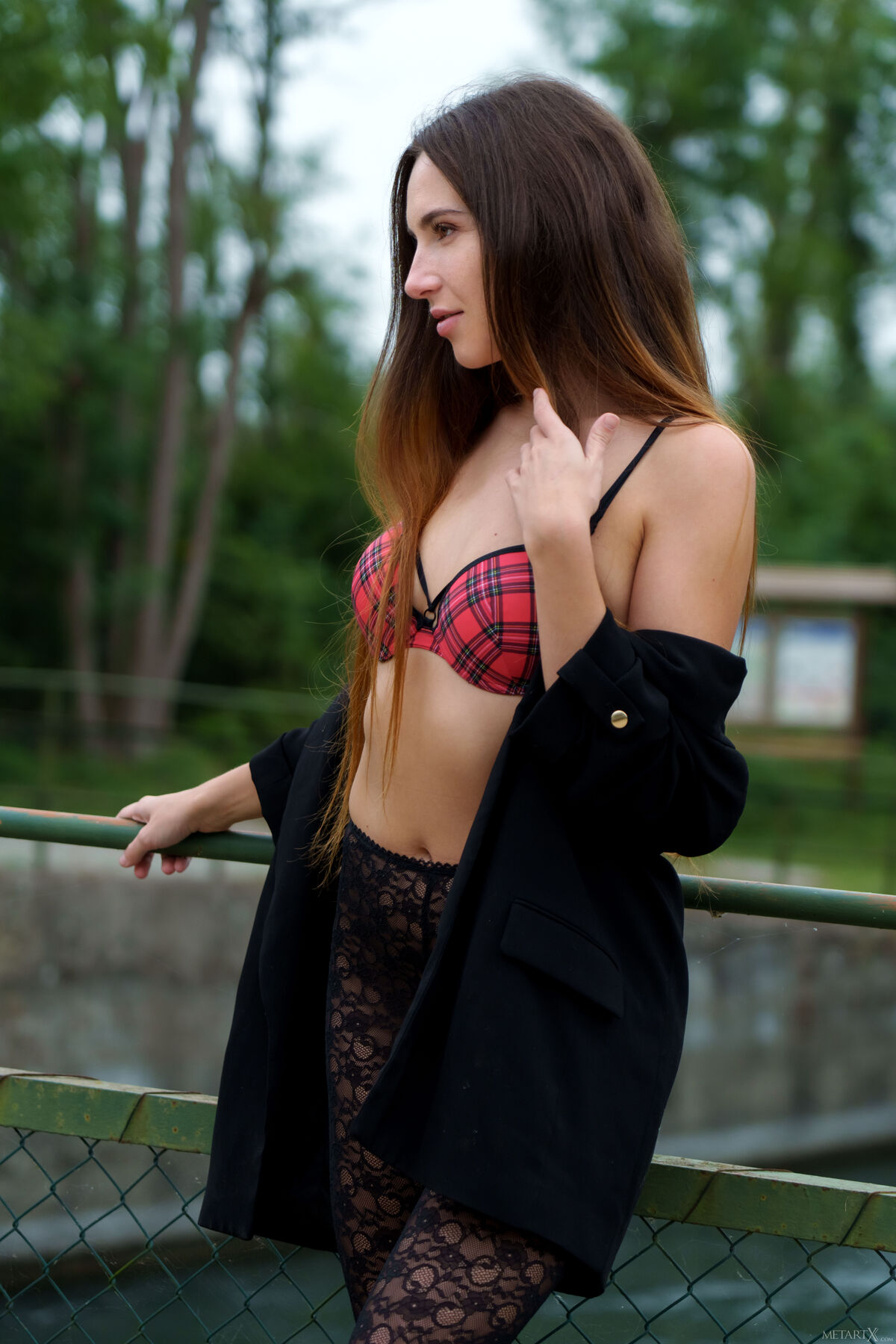 MetArtX Sakura Hell – Stockings On The Wood Part1 (61P)