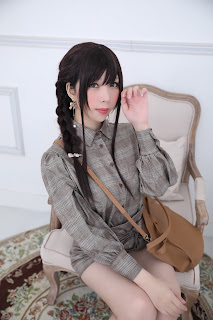 Coser@Kano Nozomi (鹿野希) Vol.04 格子衬衫