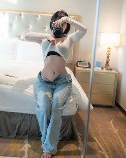 Kang In-kyung (강인경) – White T-Shirt and Jeans Concept