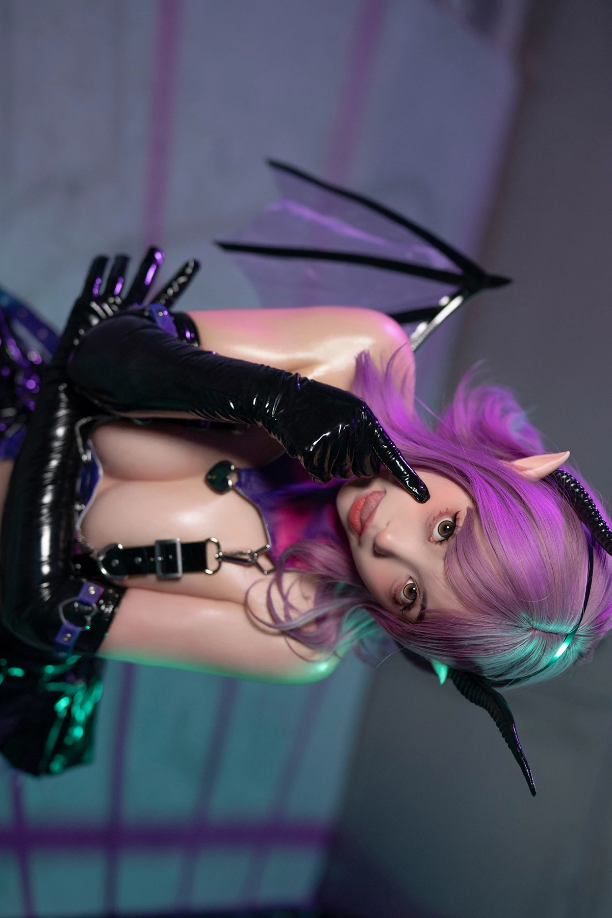 Cosplay Bangni邦尼 – 囚禁魅魔 Set.01