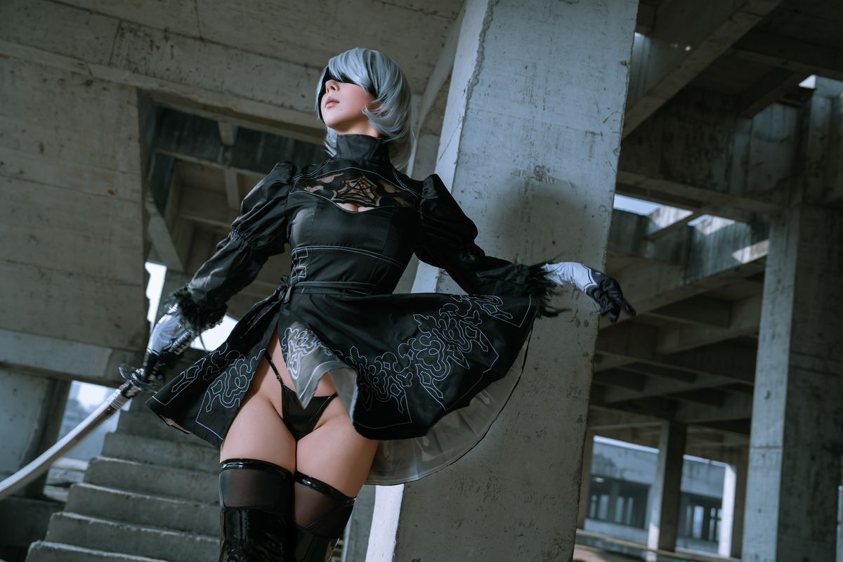 Coser@云溪溪 Yunx1x1 And 奶桃 – 2B本 YoRHa No.2 Type B 下 Part3 (66P)