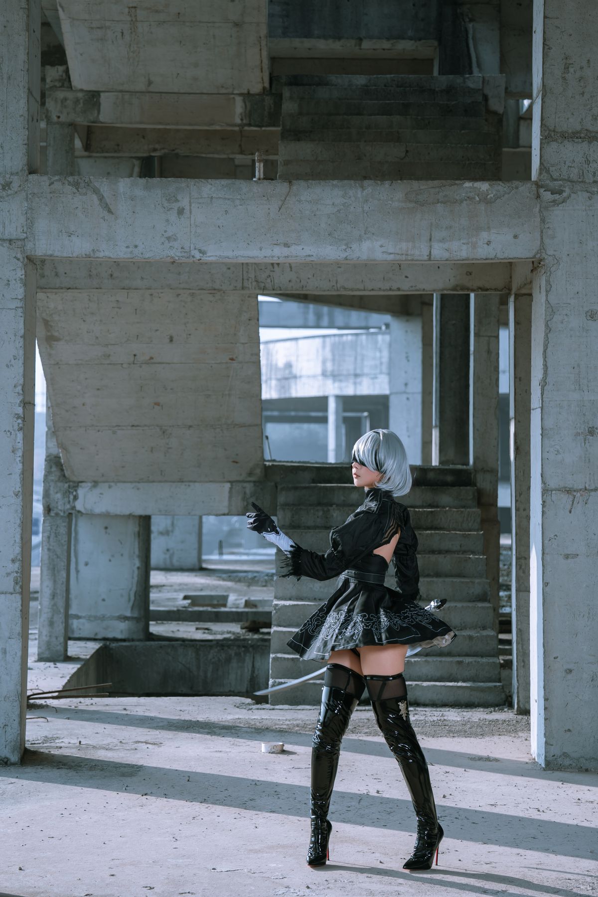 Coser@云溪溪 Yunx1x1 And 奶桃 – 2B本 YoRHa No.2 Type B 下 Part2 (66P)