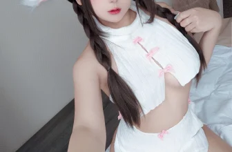 Cosplay美女日奈嬌醉酒的同事主題私房浴室性感黑色蕾絲內衣秀完美身材惹火誘惑寫真190P
