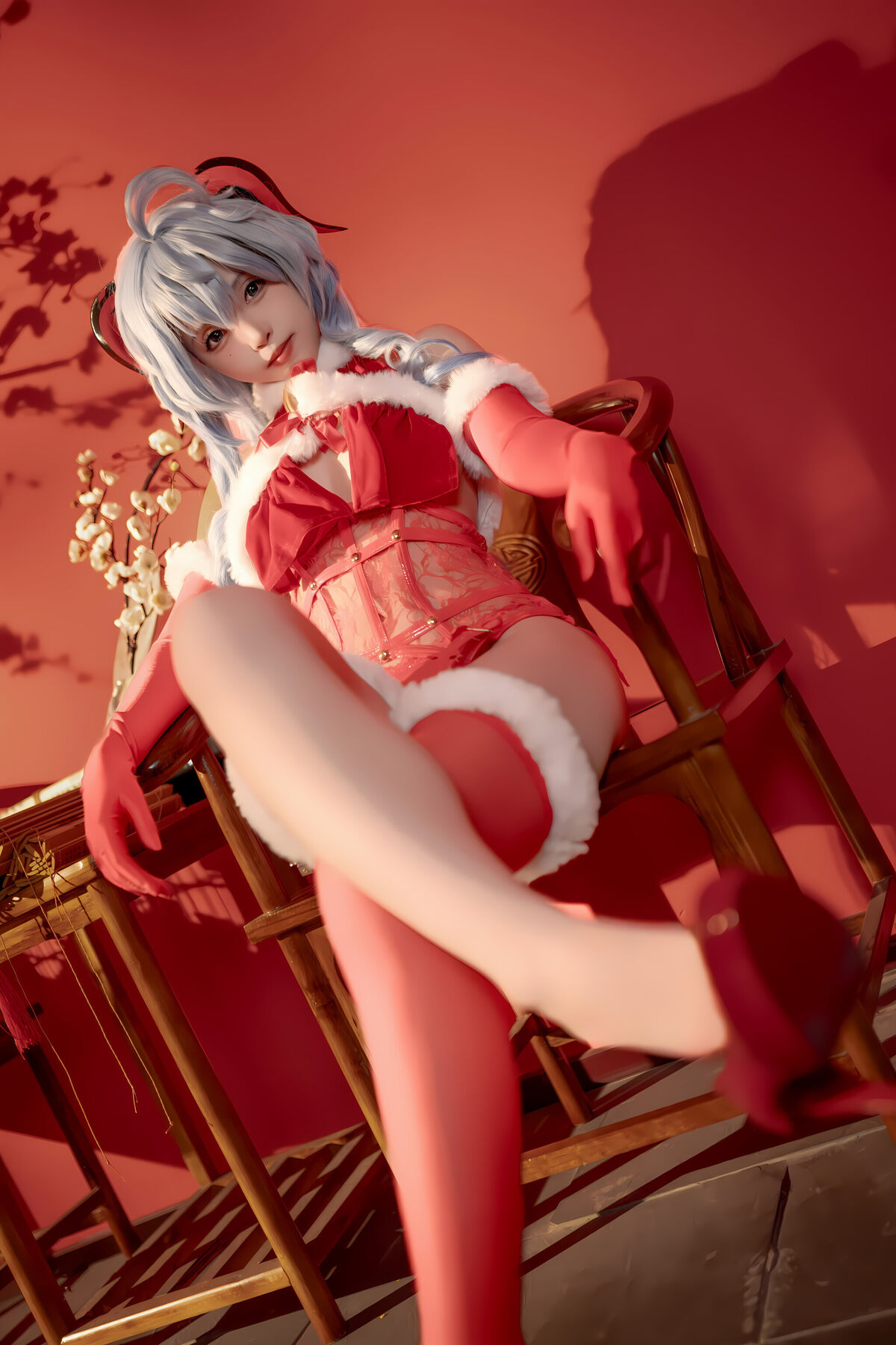 Coser@Bangni邦尼 – 甘雨新春 Part01 (46P – 8V)
