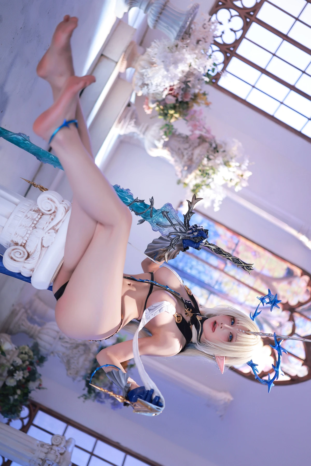 Cosplay 水淼Aqua – 卡提西娅 Fleurdelys Set.02