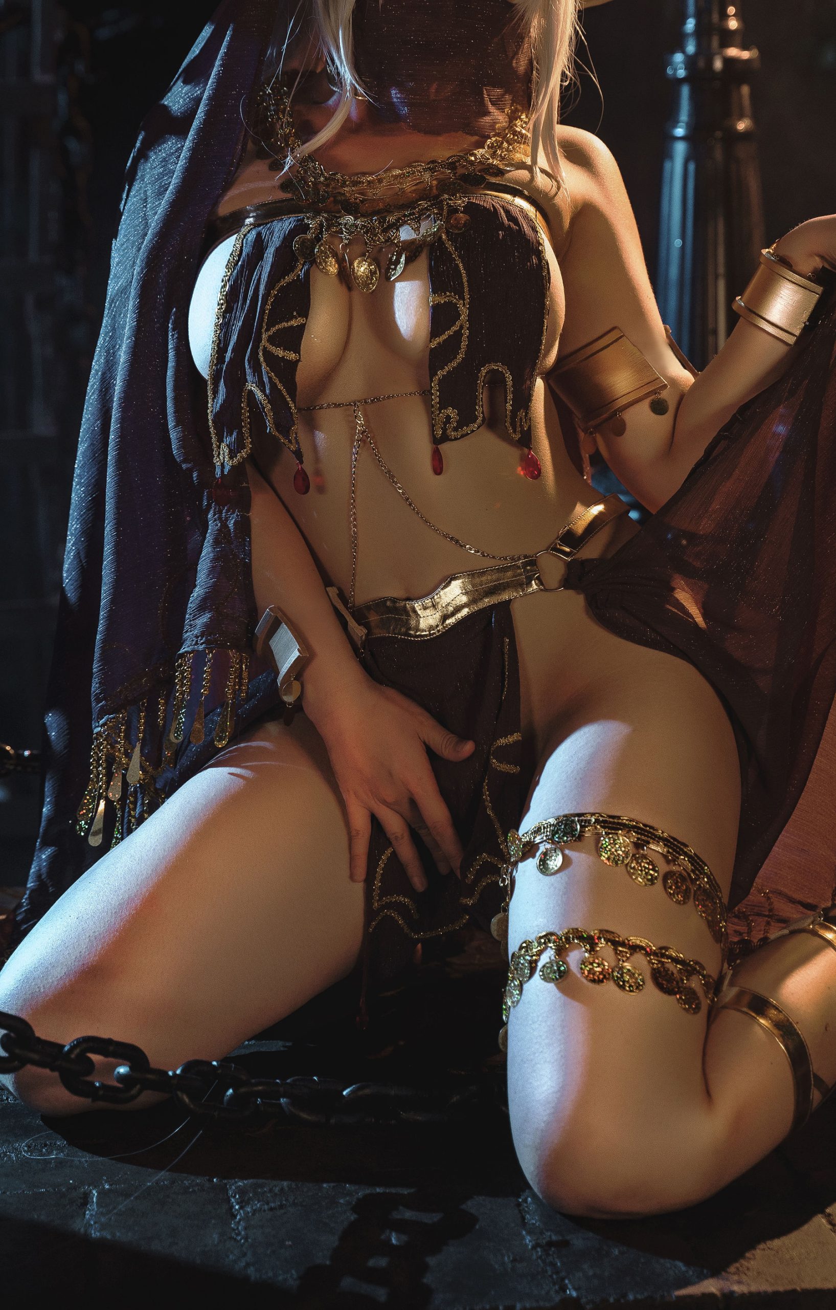 性感Coser 三刀刀Miido - 黑兽