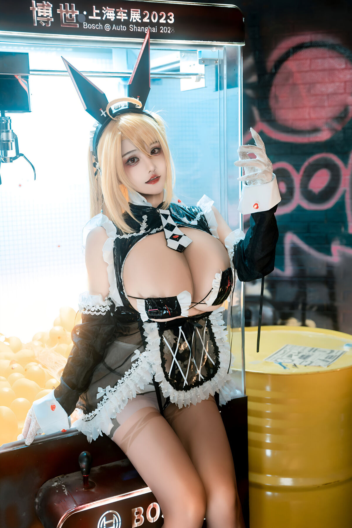 Coser@虎牙古阿扎 – 交错战线 咎瓦尤斯女仆 (60P)
